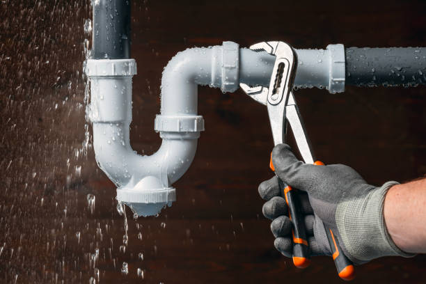 Professional Sewer Line Repair technician working in Round Top, NY